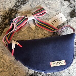 NWT Wildfox Blue Women’s Sling Bag